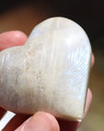 Moonstone/sunstone heart 12