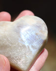 Moonstone/sunstone heart 12