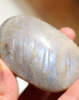 Moonstone/sunstone pocket stone 13