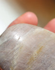 Moonstone/sunstone pocket stone 13