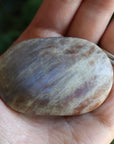 Moonstone/sunstone pocket stone 14