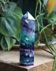 Rainbow fluorite tower 6, new