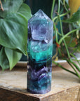 Rainbow fluorite tower 6, new
