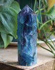 Rainbow fluorite tower 7, new