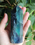 Rainbow fluorite tower 7, new