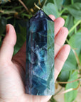 Rainbow fluorite tower 7, new
