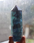 Rainbow fluorite tower 7, new