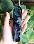 Rainbow fluorite tower 8, new