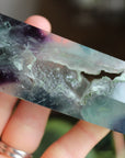 Rainbow fluorite tower 9, new