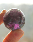Rainbow fluorite sphere 6, new
