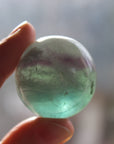 Rainbow fluorite sphere 7, new