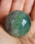 Rainbow fluorite sphere 7, new
