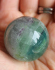 Rainbow fluorite sphere 7, new