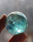 Rainbow fluorite sphere 9, new