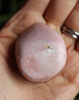 Pink opal pocket stone 1, new