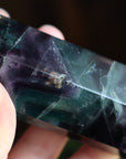 Rainbow fluorite tower 2