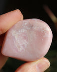 Pink opal pocket stone 1, new