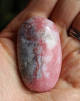 Pink opal pocket stone 3, new