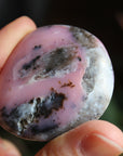 Pink opal pocket stone 4, new