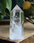 Clear quartz tower 1, new