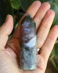 Moss agate tower 1, new