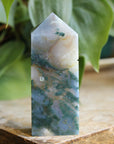 Moss agate tower 2, new