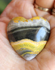 Bumblebee jasper heart 1, new
