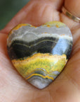 Bumblebee jasper heart 1, new