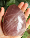 Lavender rose quartz free form 3, new