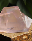 Gemmy rose quartz free form from Mozambique 1, new