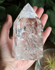 Clear quartz tower 12