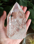 Clear quartz tower 12