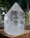 Clear quartz tower 13