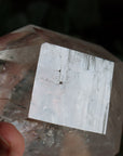 Clear quartz tower 13
