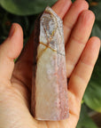 Crazy lace agate tower 1, new