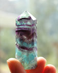 Rainbow fluorite tower 29, new