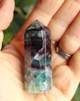 Rainbow fluorite tower 29, new