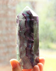 Rainbow fluorite tower 30, new