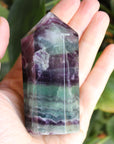 Rainbow fluorite tower 31, new