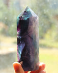 Rainbow fluorite tower 33, new