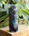 Rainbow fluorite tower 33, new