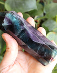 Rainbow fluorite tower 33, new