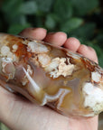 Flower agate free form 1