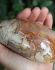 Flower agate free form 1