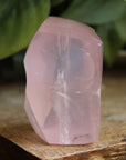 Gemmy rose quartz free form from Mozambique 3, new