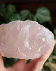 Rose quartz candle/plant holder 2