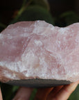 Rose quartz candle holder 2, new