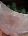 Rose quartz moon dish 3