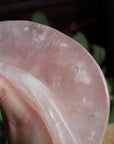 Rose quartz moon dish 3