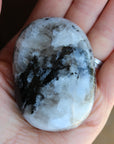 Rainbow moonstone pocket stone 4, new